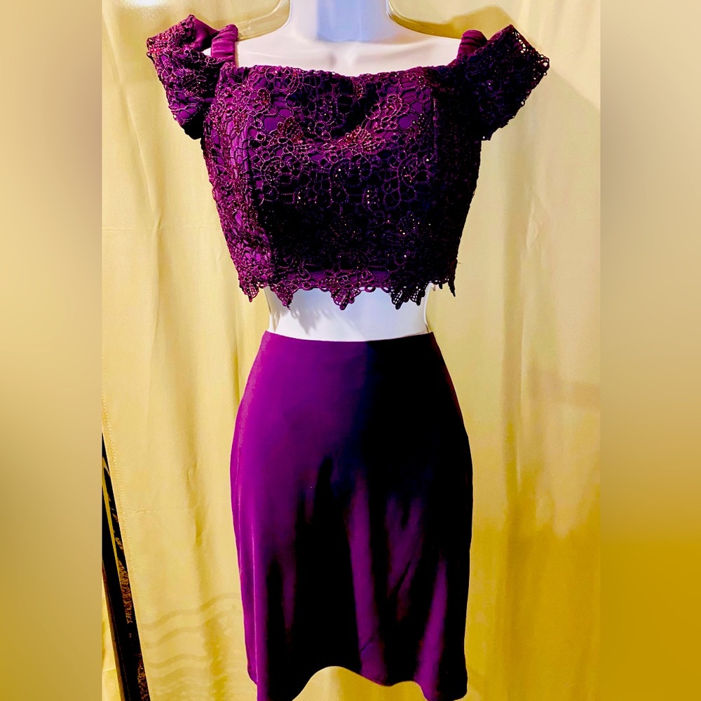 Homecoming / prom dress. Two piece super cute